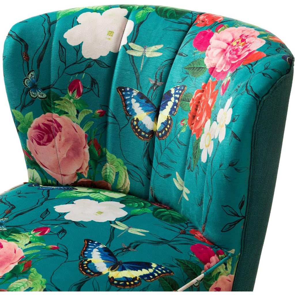 accent chair golden metal legs comfy tufted wingback living - Temu
