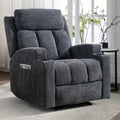 manual recliner chair massage heat soft fabric   - Temu