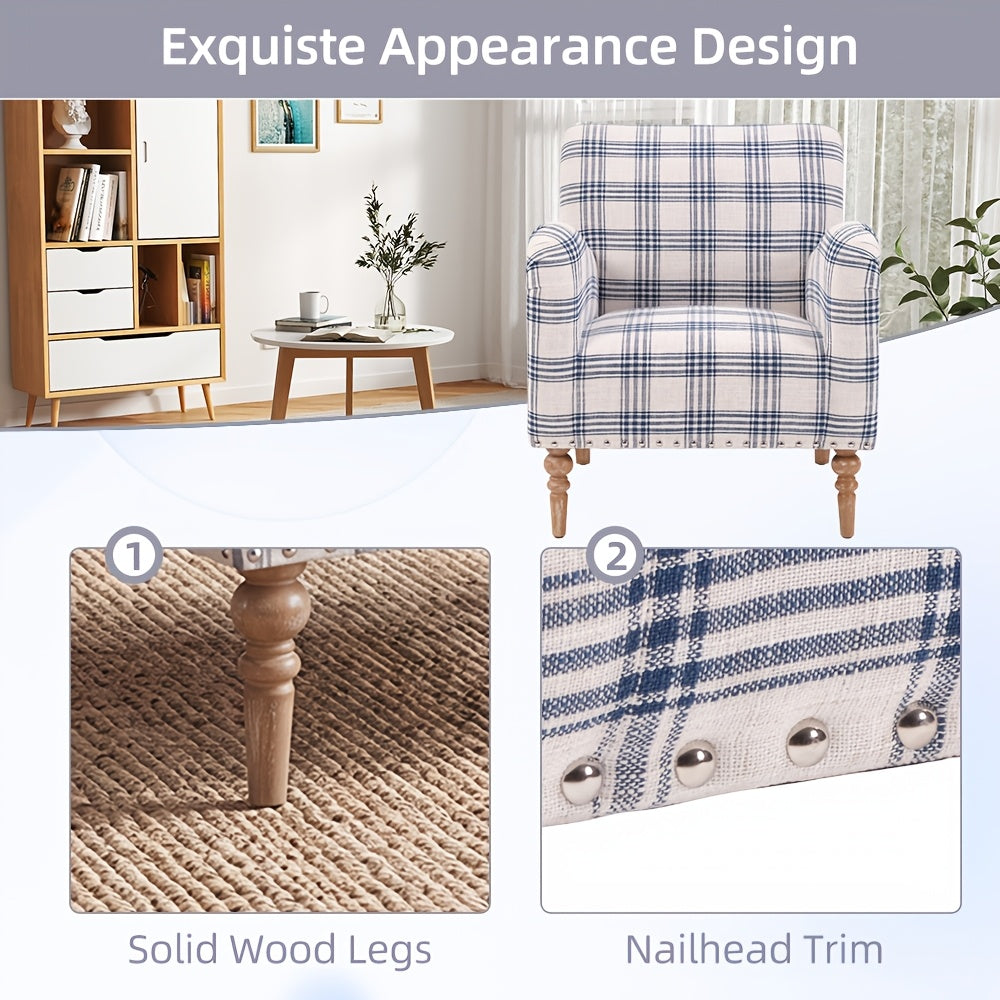 farmhouse   accent chair upholstered armchair   - Temu