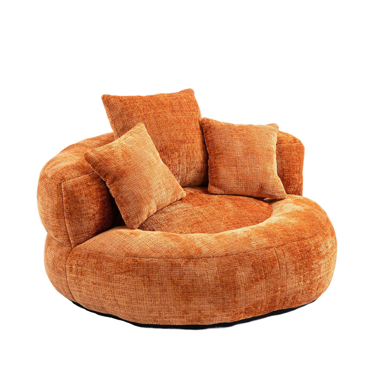 lazy sofa chenille durable   lounger high back bean - Temu