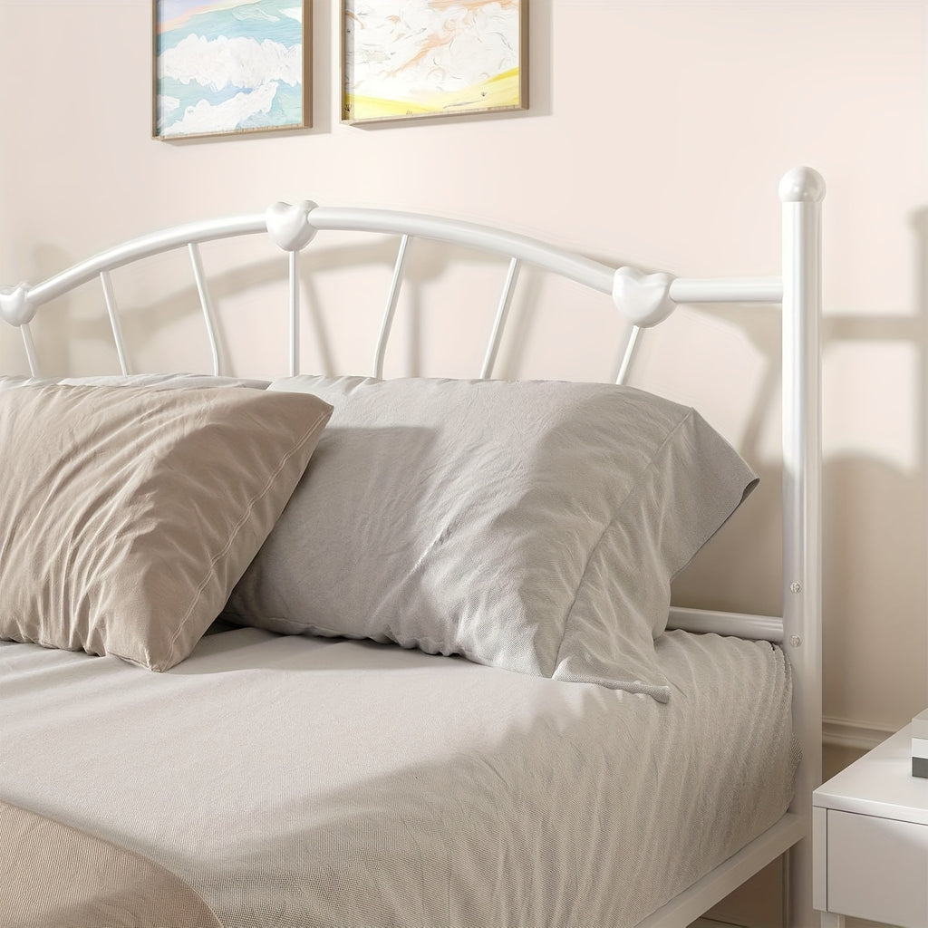 twin full queen size metal bed frame full bed frame - Temu