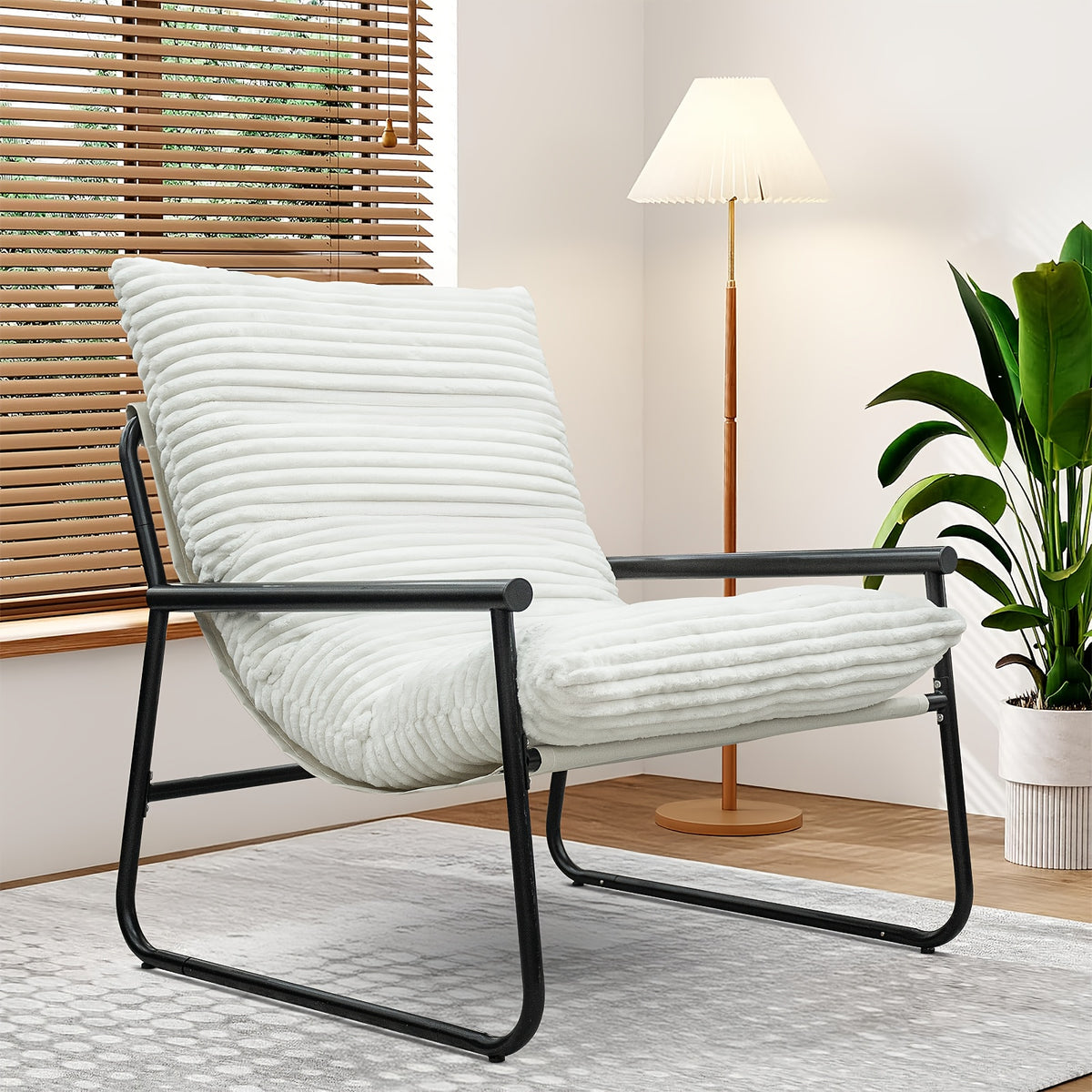 single person leisure sofa chair comfortable linen texture - Temu