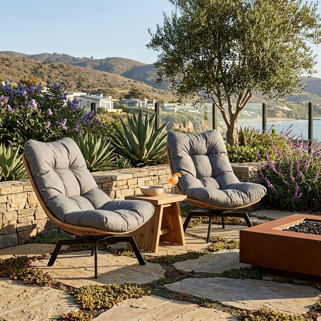 outdoor pe rattan swivel chair 360 degree wicker swivel - Temu