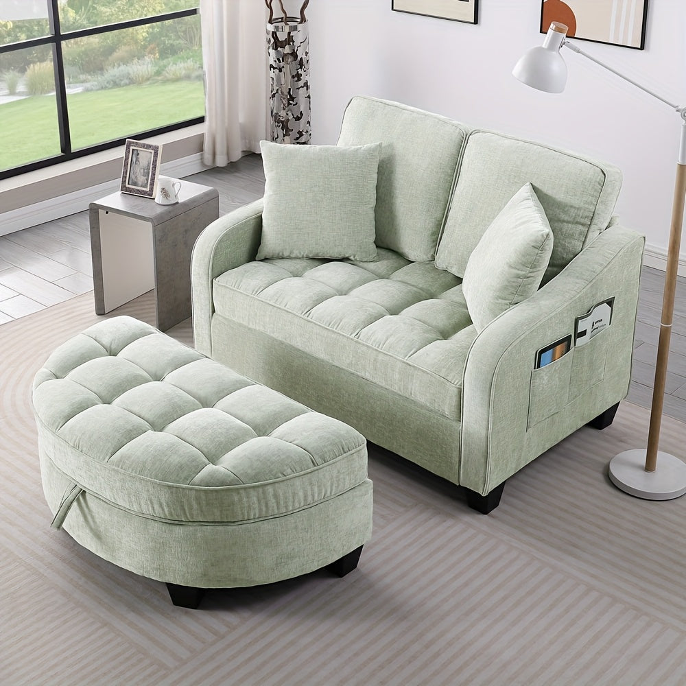 double sofa double sofa chaise longue irregular armrests - Temu