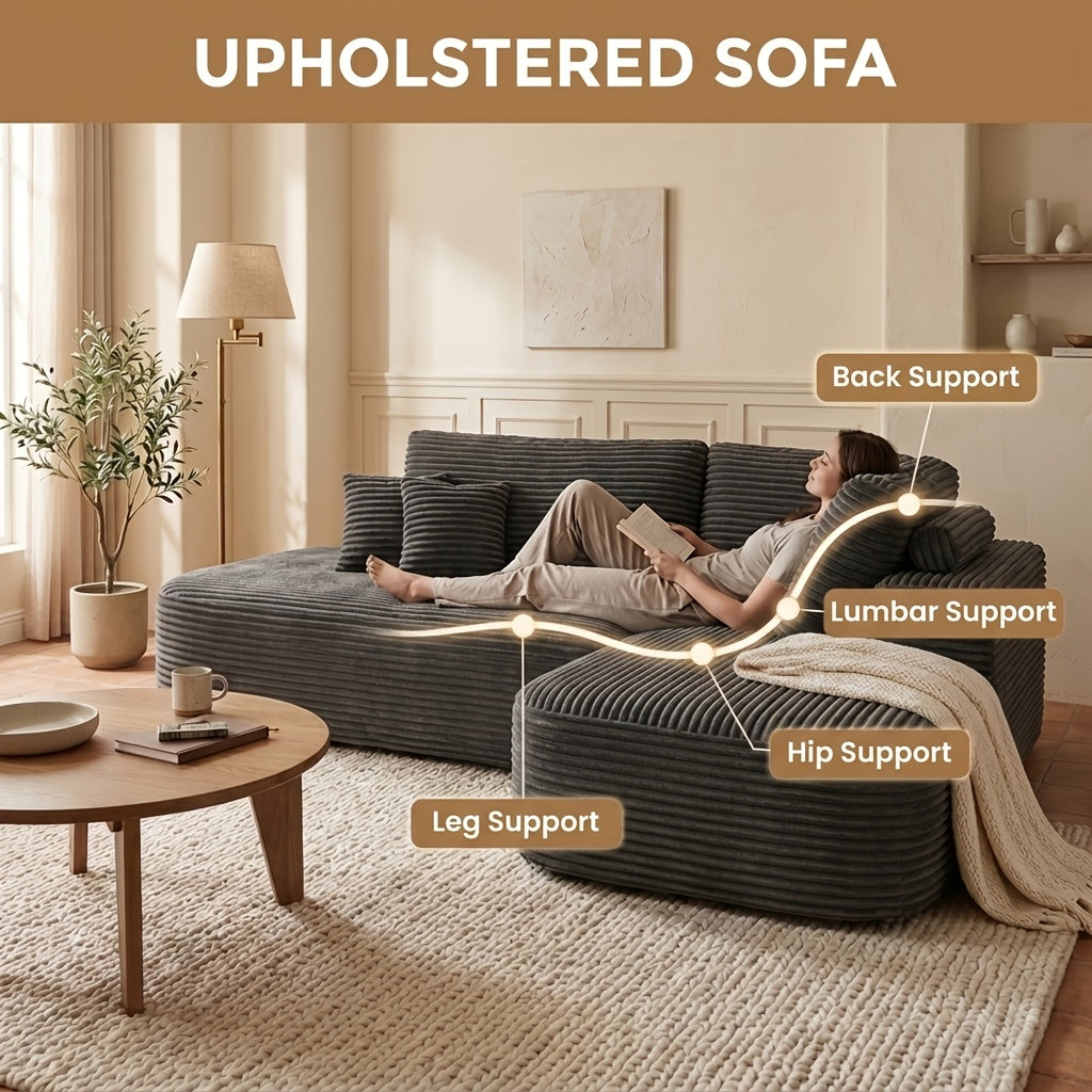 106 modular sectional sofa boneless couches living room deep - Temu