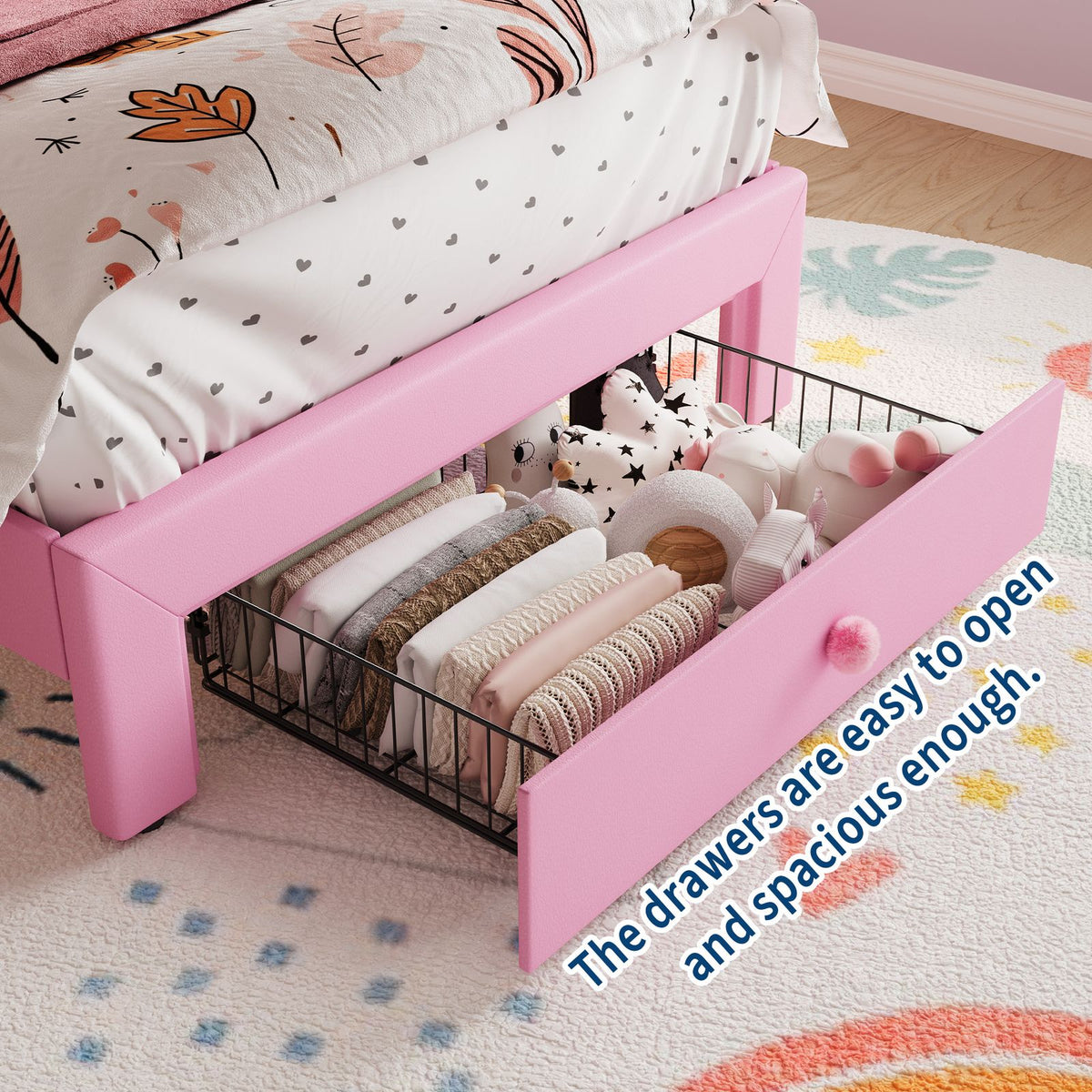 modern twin platform bed frame upholstered crystal button - Temu
