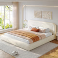 comfortable   platform bed featuring a headboard - Temu