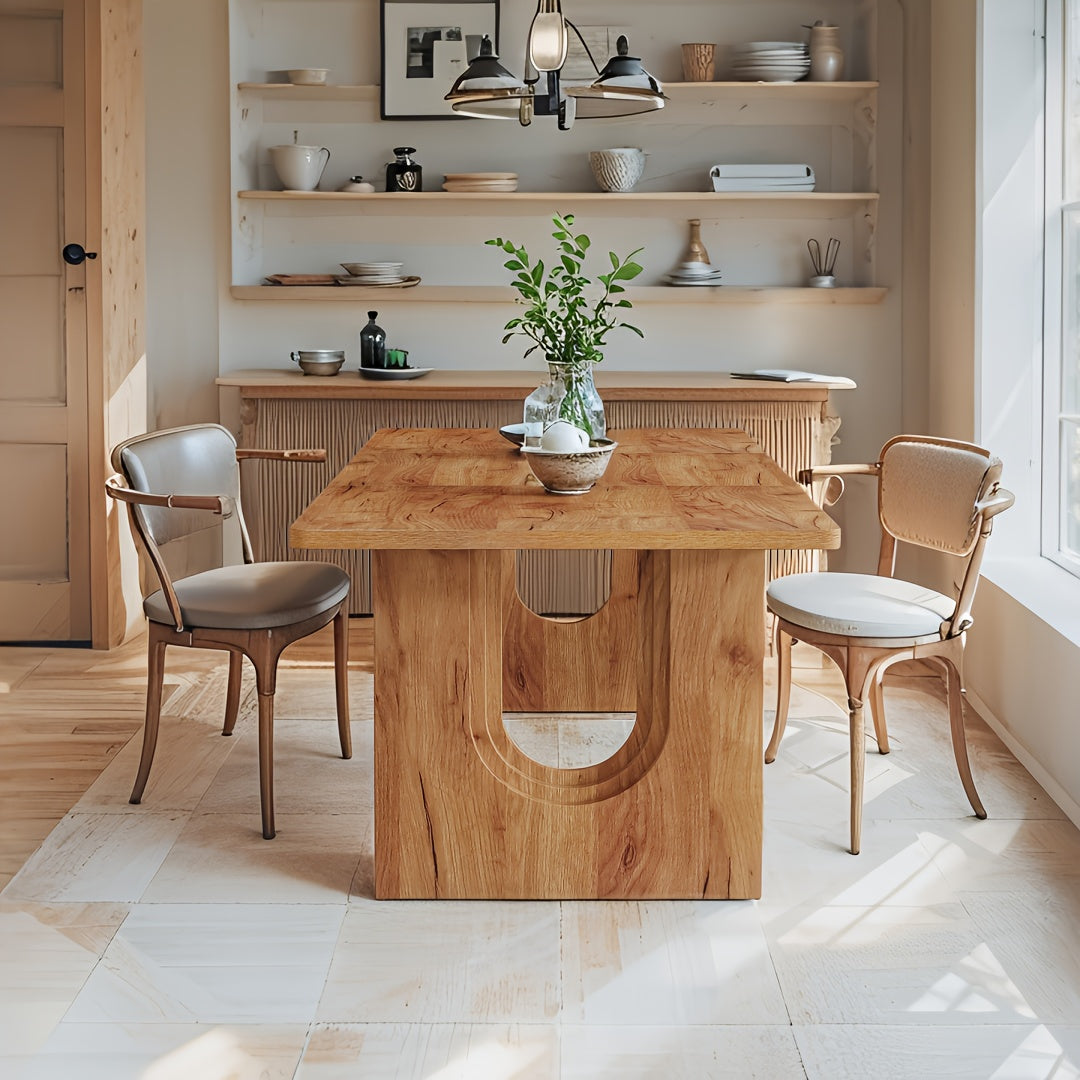 71 wooden dining table   table 6 8 people - Temu