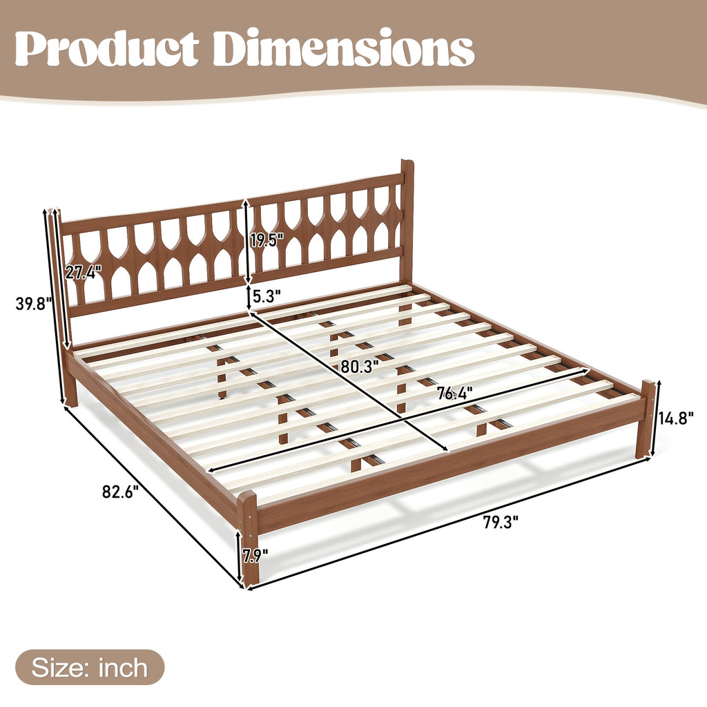 full size queen size king size platform bed frame - Temu