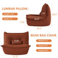 single leisure chair lumbar support - Temu