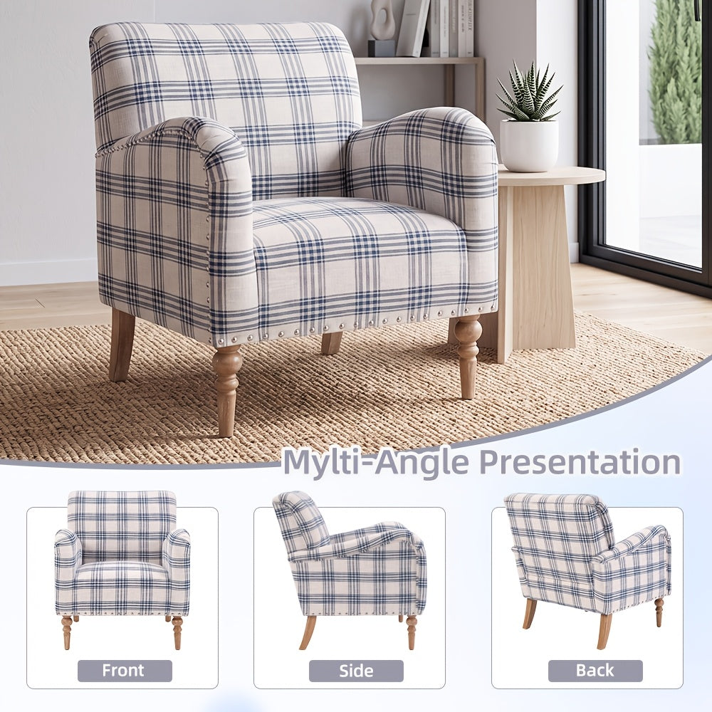 farmhouse   accent chair upholstered armchair   - Temu