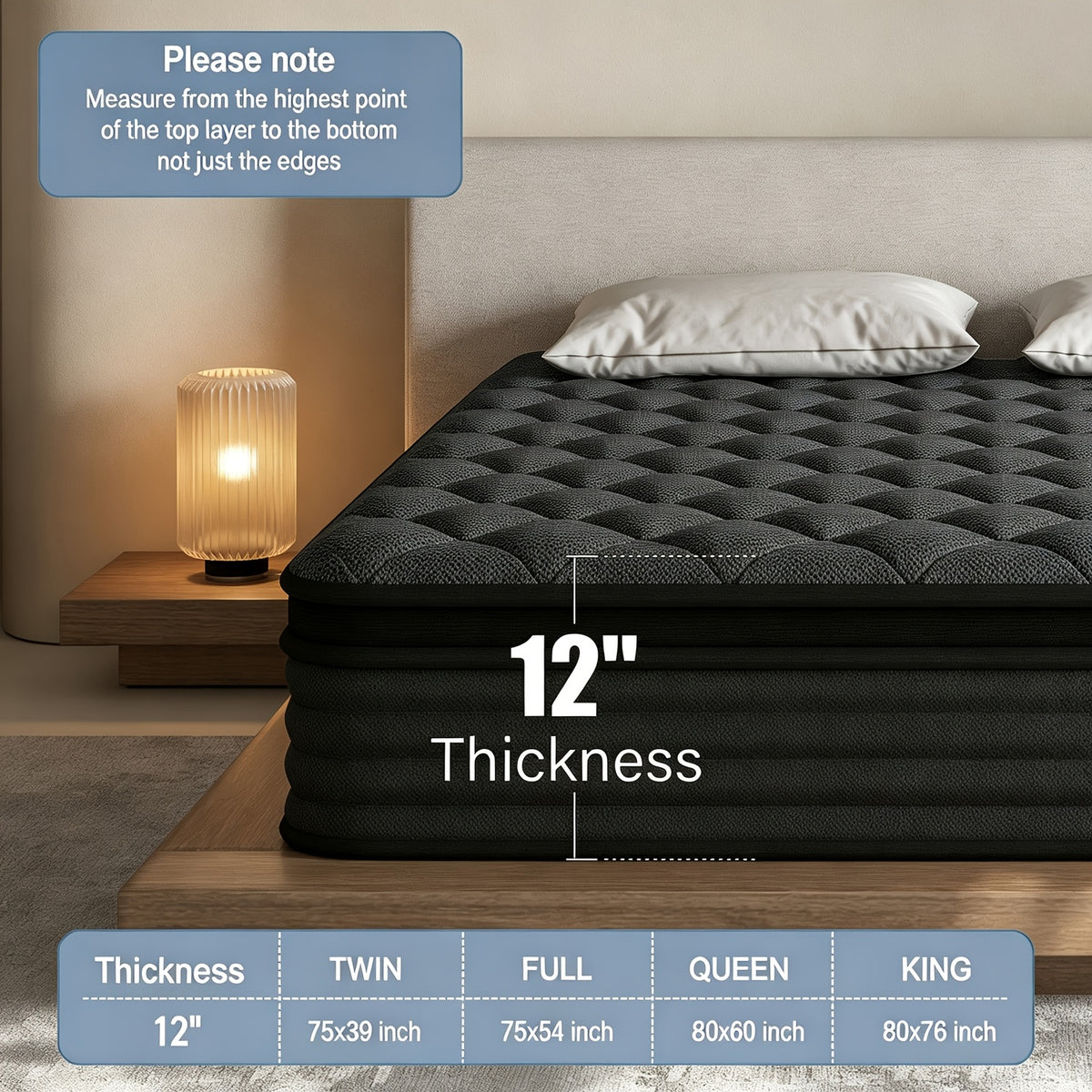 compressed roll mattress thick foam mattress portable vacuum - Temu