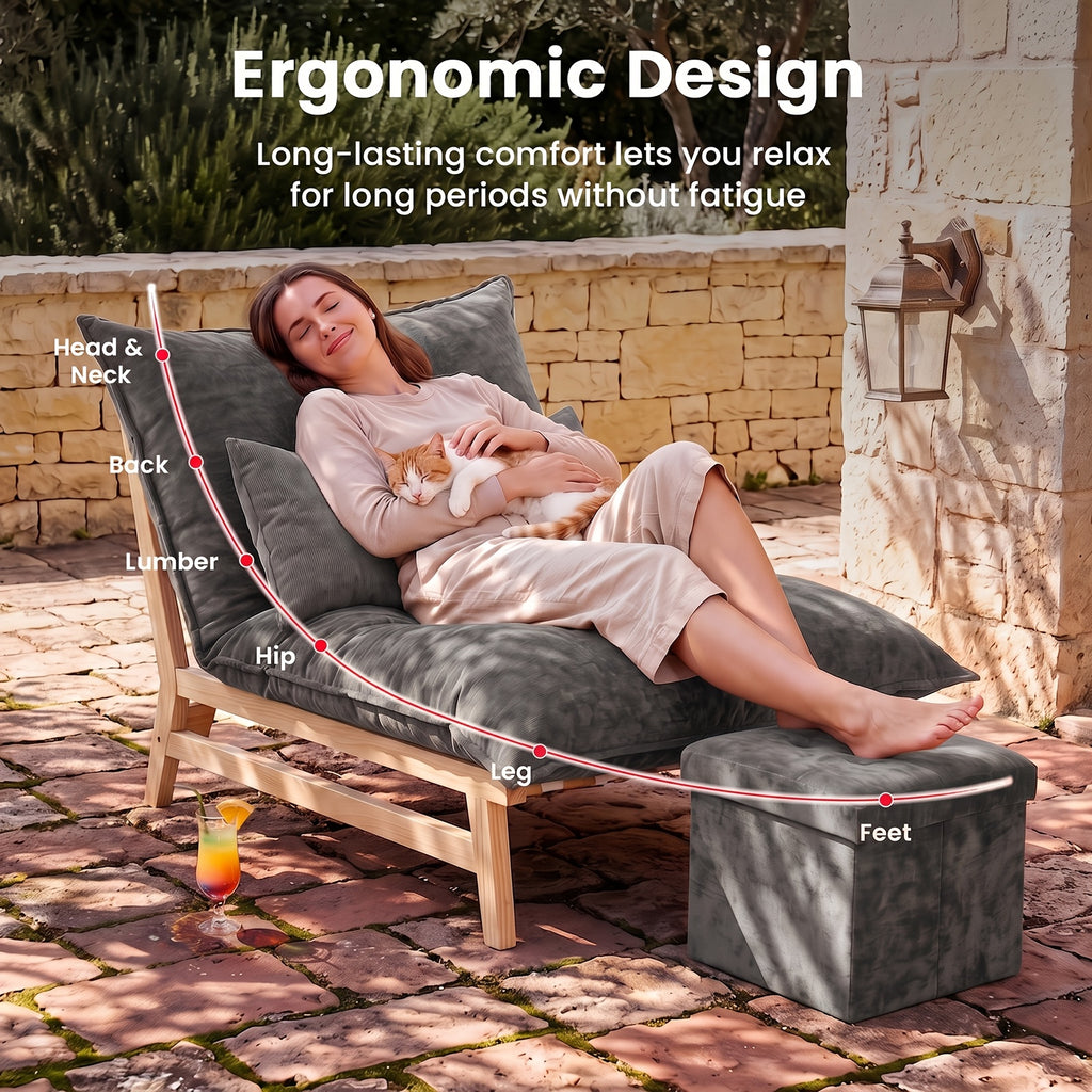 giant lounge accent chair reading living room chair big - Temu