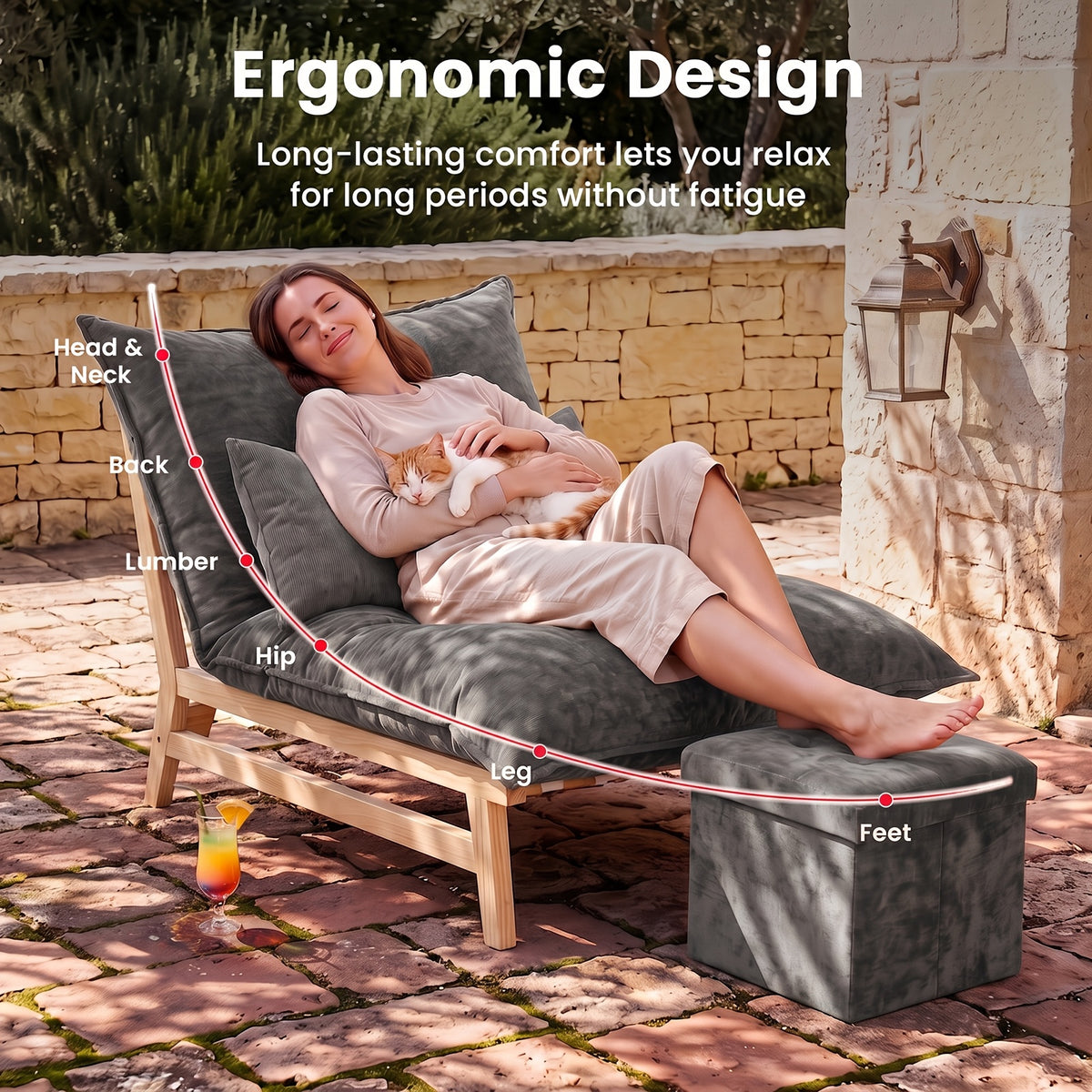 giant lounge accent chair reading living room chair big - Temu