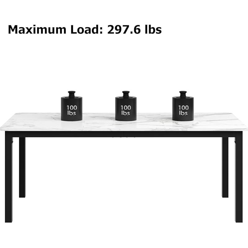 71 78 7 industrial dining table suitable 6 8 people heavy - Temu