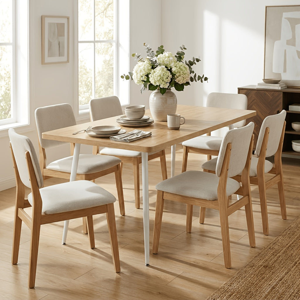 modern dining table 70 9 inch kitchen table 6 8 people heat - Temu