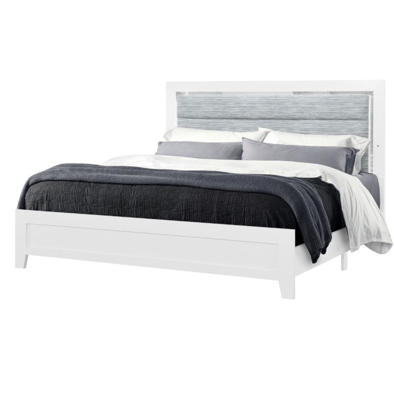 modern white twin bed frame upholstered headboard easy - Temu