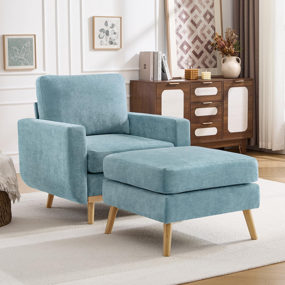 accent chair reading chair deep seat corduroy armchair - Temu