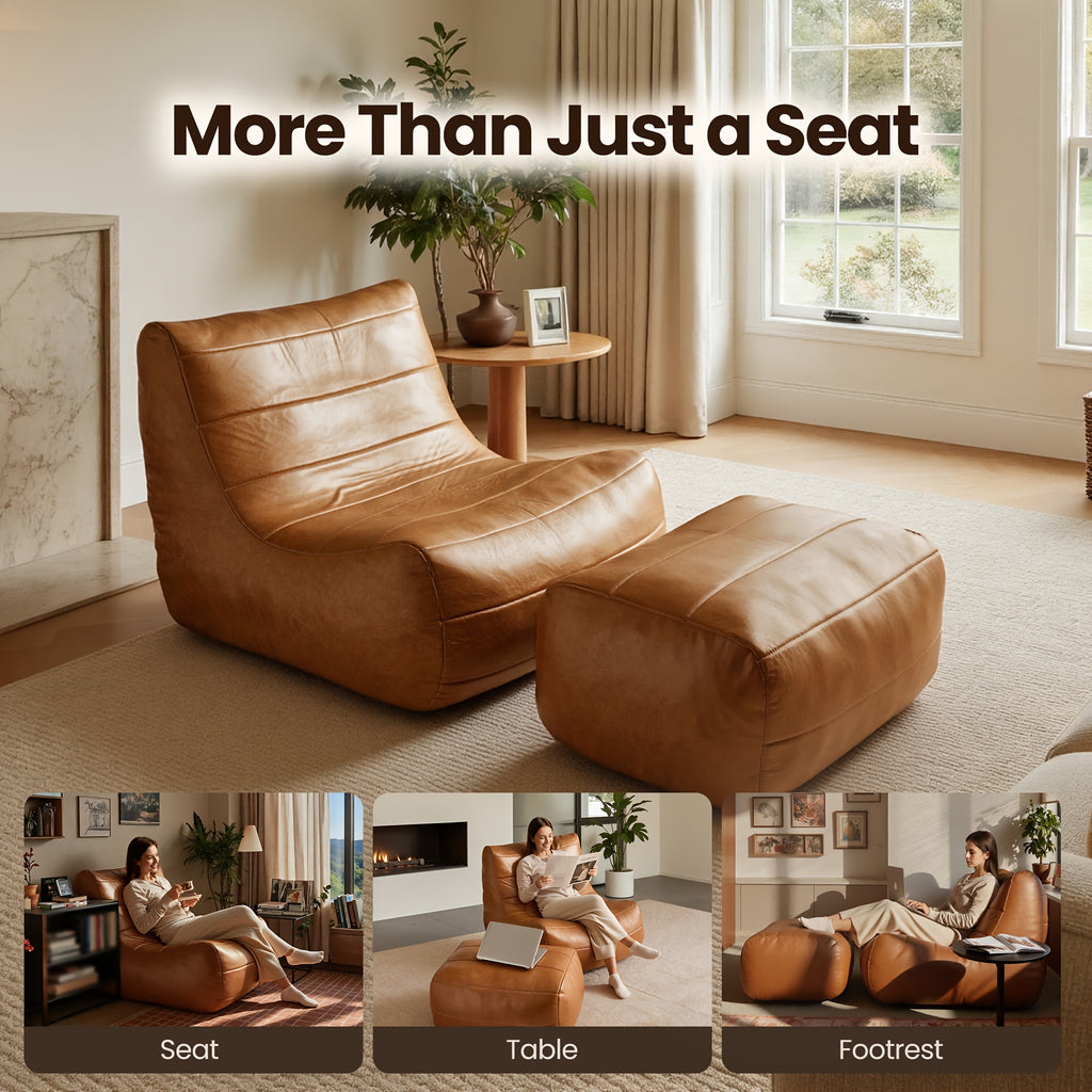 accent chair movable   comfy chaise lounge   rest - Temu