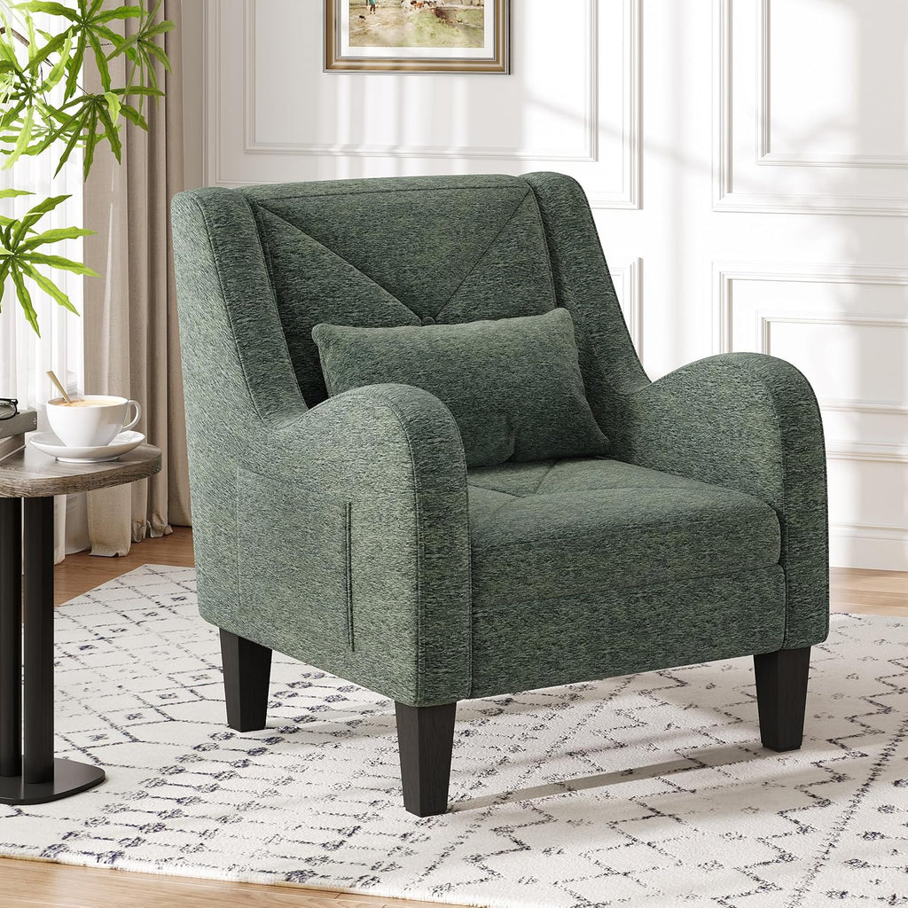 single chair in living room suitable living room bedroom - Temu