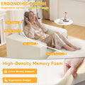 43 7 wide indoor boneless cloud chaise lounge chair   - Temu