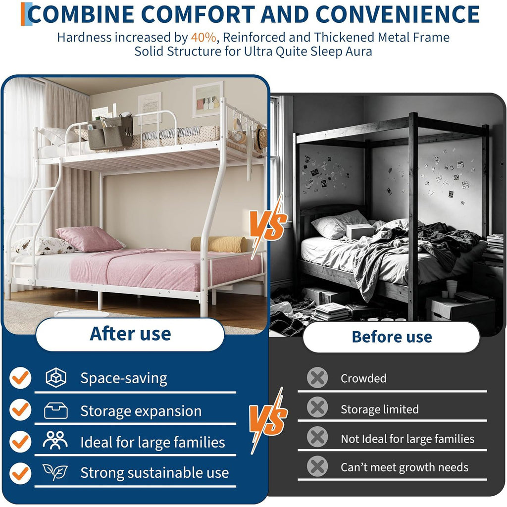 twin full metal bunk bed   storage bag - Temu