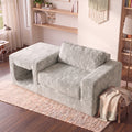 in one sofa humans pets chenille fabric single seater lounge - Temu