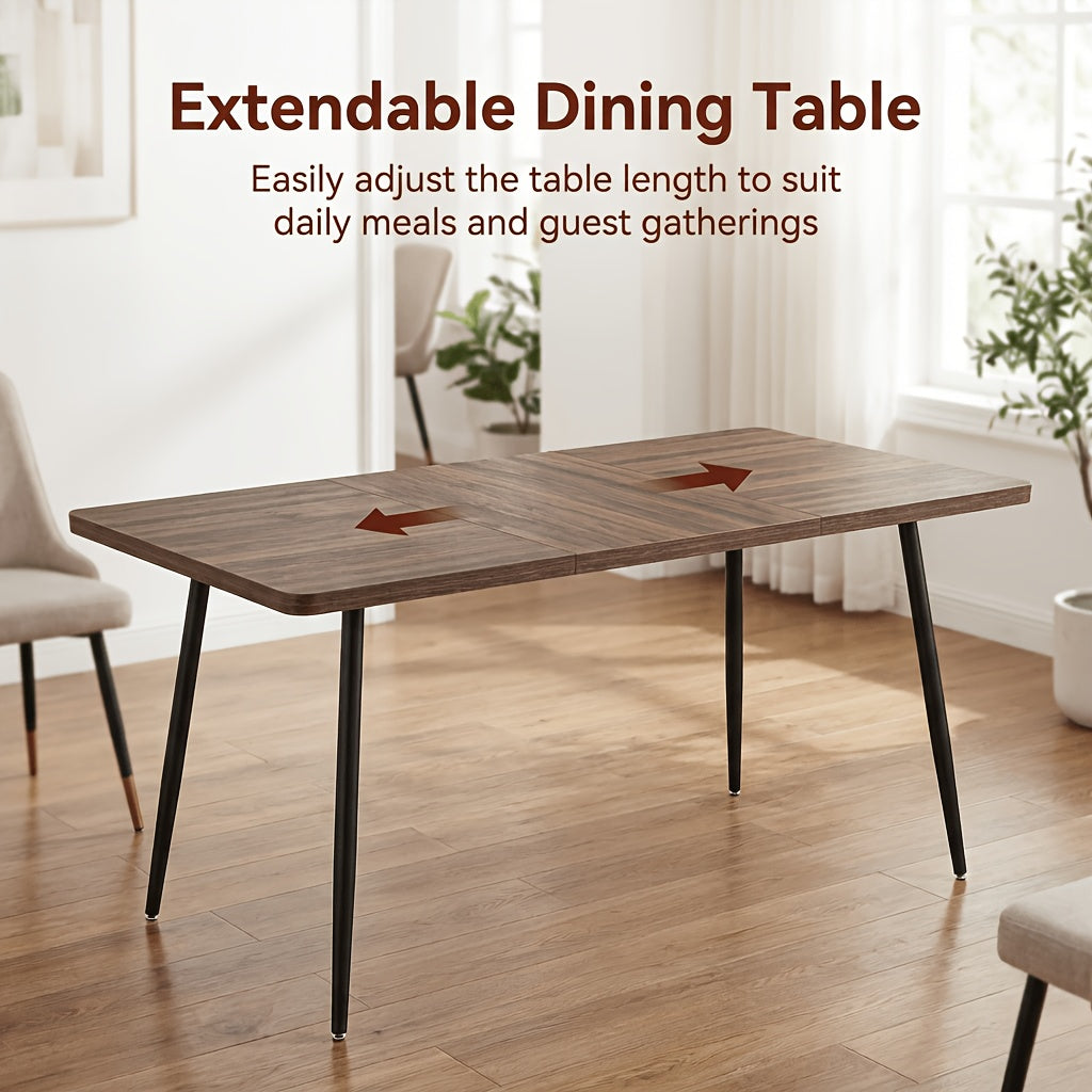 modern dining table 70 9 inch kitchen table 6 8 people heat - Temu