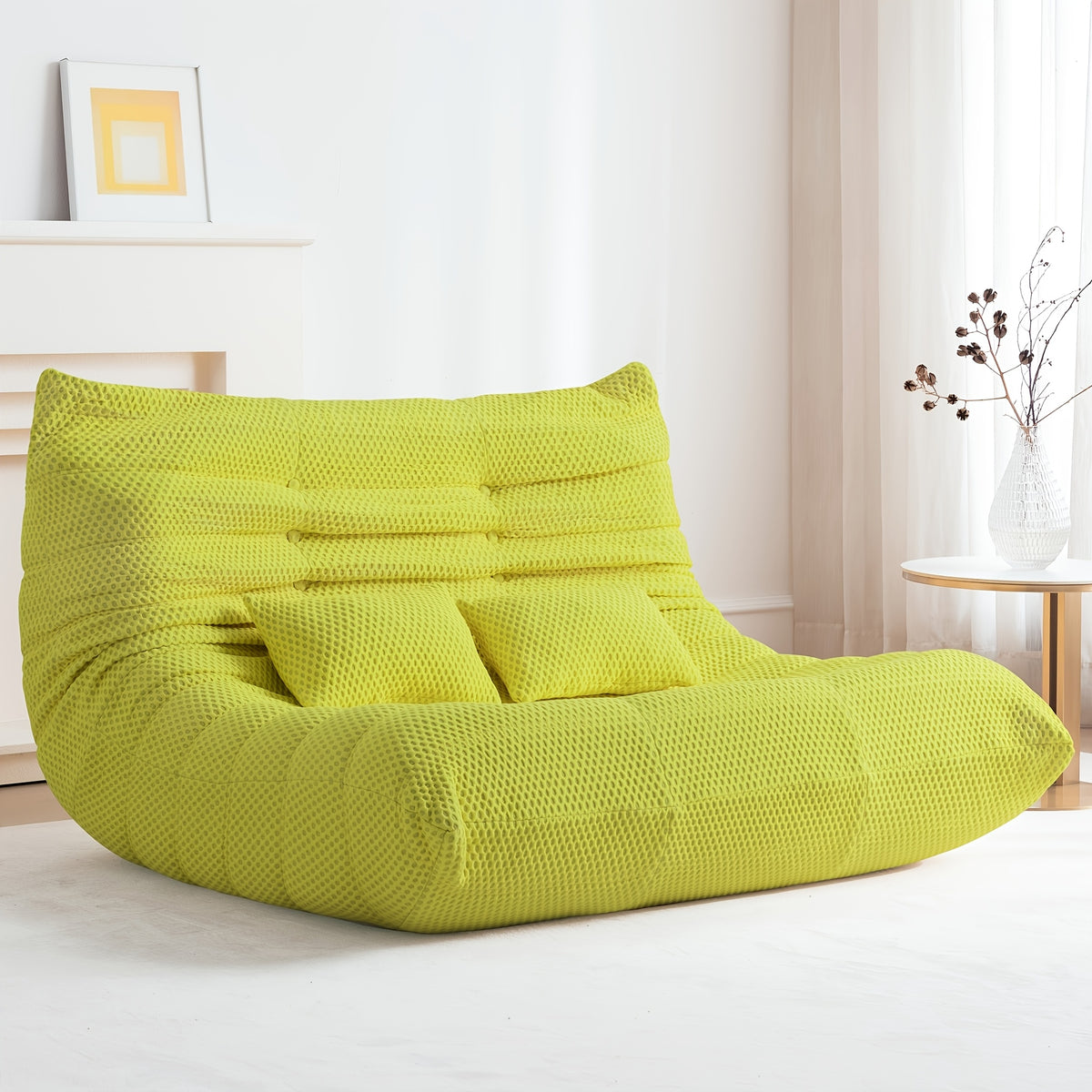oversized frame free   bean bag sofa chair memory foam - Temu