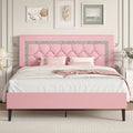 twin full queen size bed frame diamond headboard wood slats - Temu