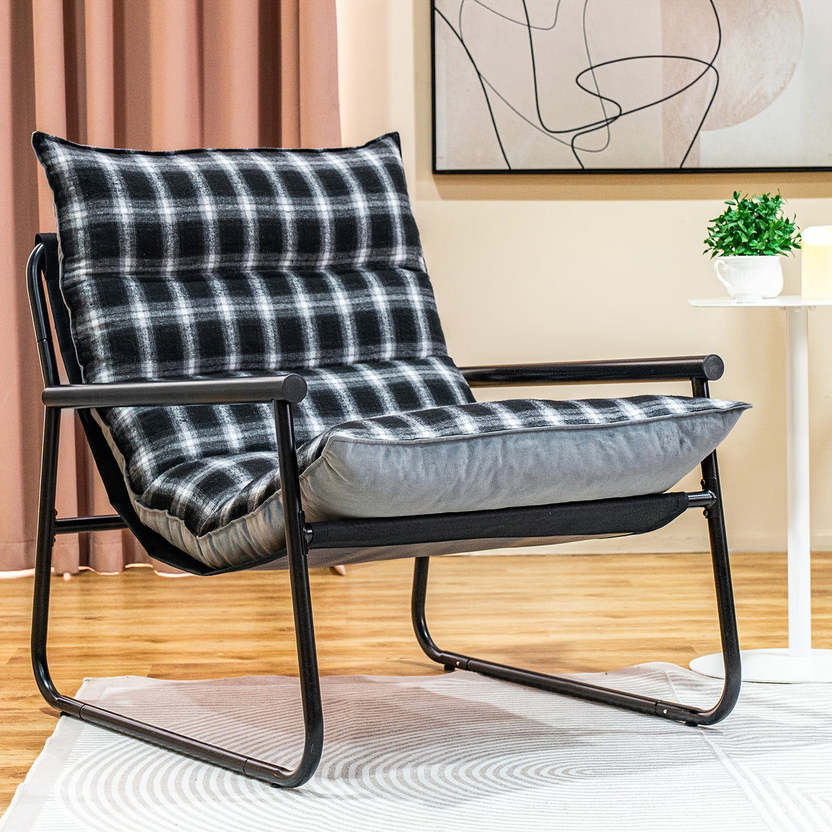 soft upholstered lounge chair individual cozy bedroom - Temu