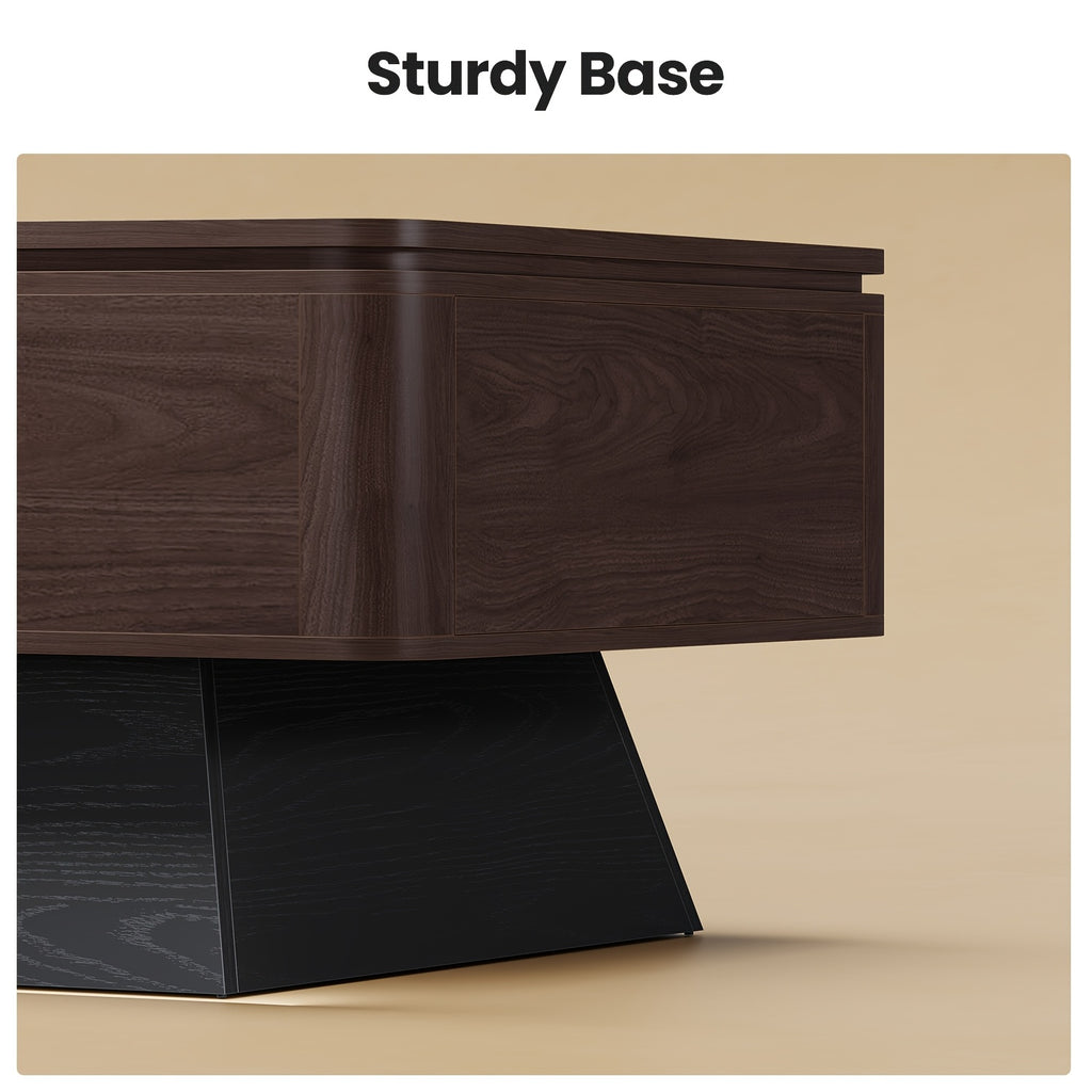 47 2   century modern lift top coffee table storage walnut - Temu