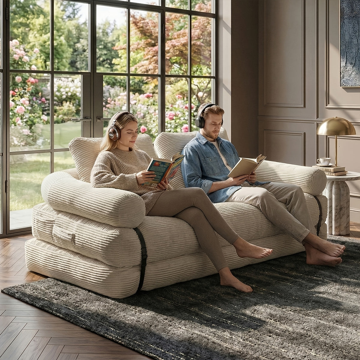 single double detachable adjustable leisure chair thickened - Temu