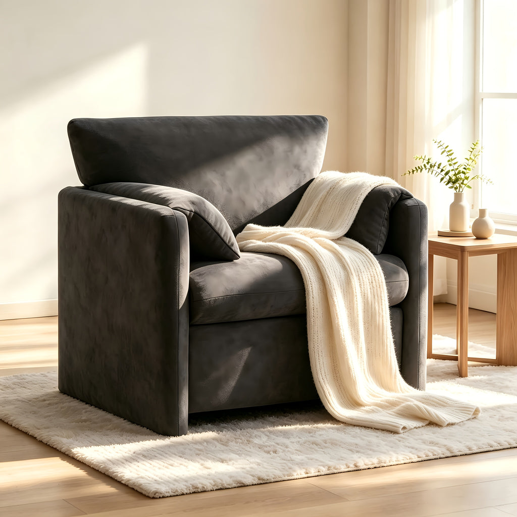 oversized accent chair living room 32 68 large modern - Temu