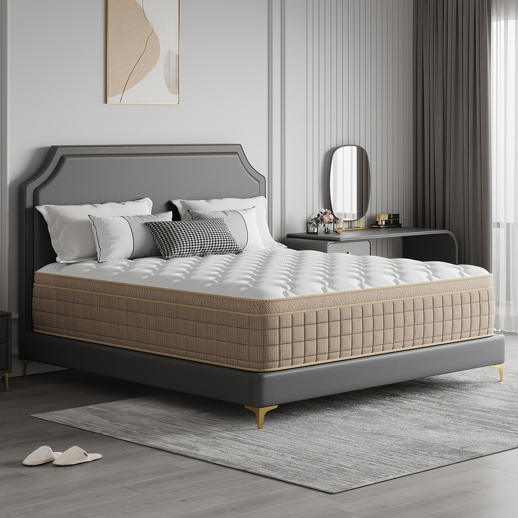 heavy duty reinforced mattress 10 12 14 inch queen size - Temu