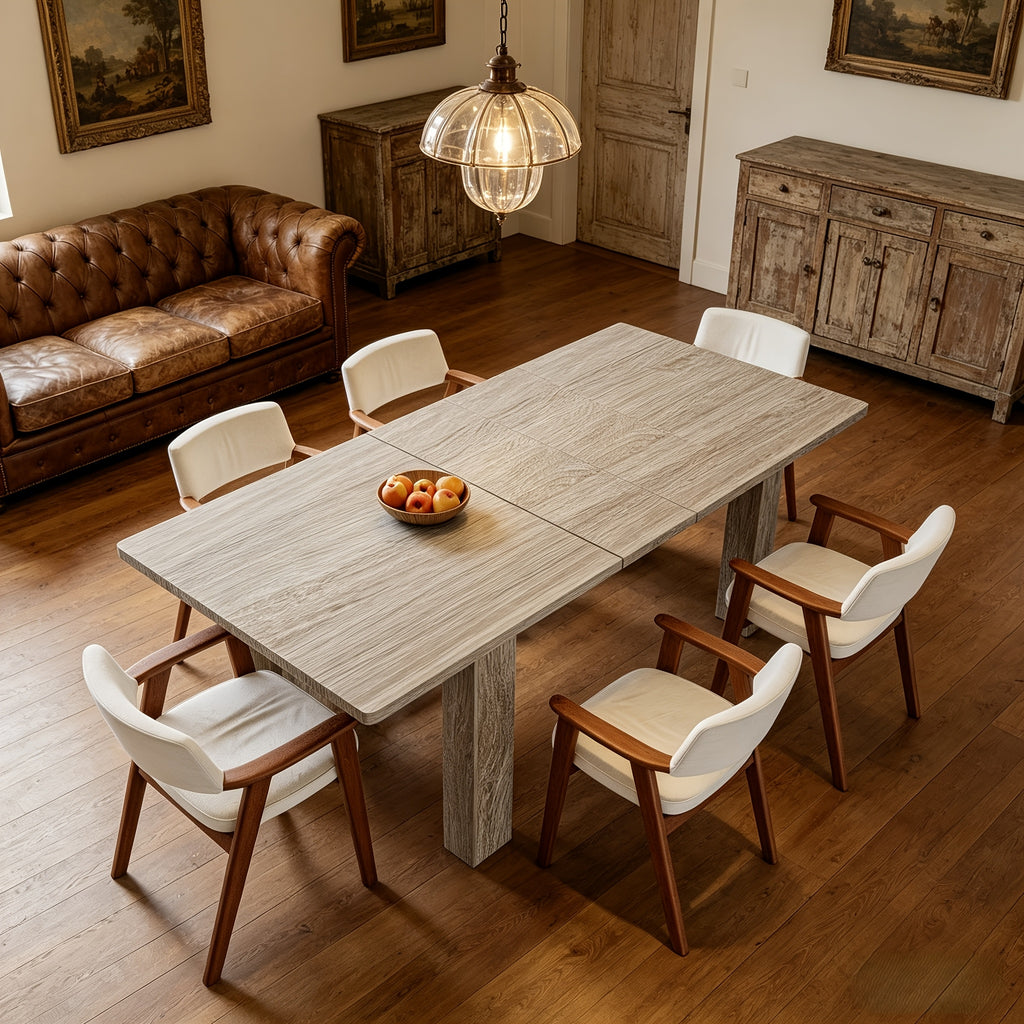 modern extendable dining   inches extendable 86 - Temu