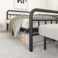 14 metal bed frames   spring needed platform bed noise - Temu