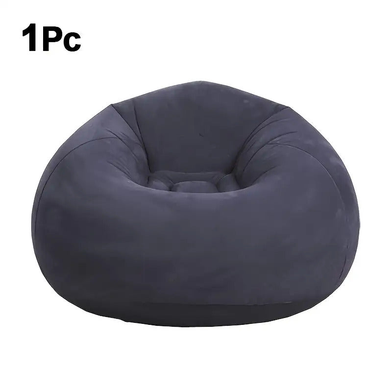 1pc soybean bag chair inflatable sofa chair soft comfortable - Temu