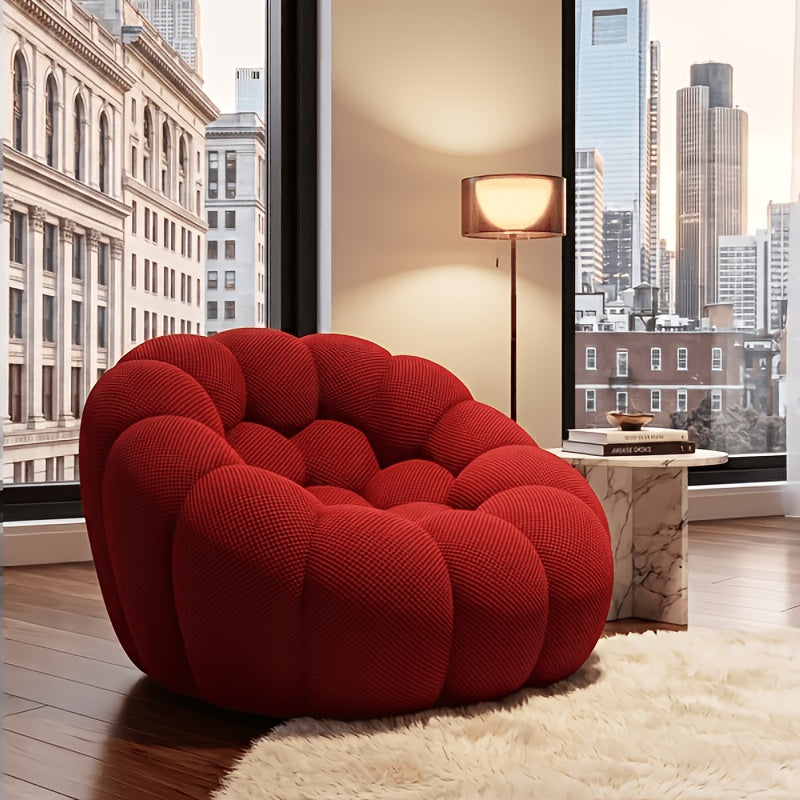 luxury fabric round sofa living room furniture modern sofa - Temu