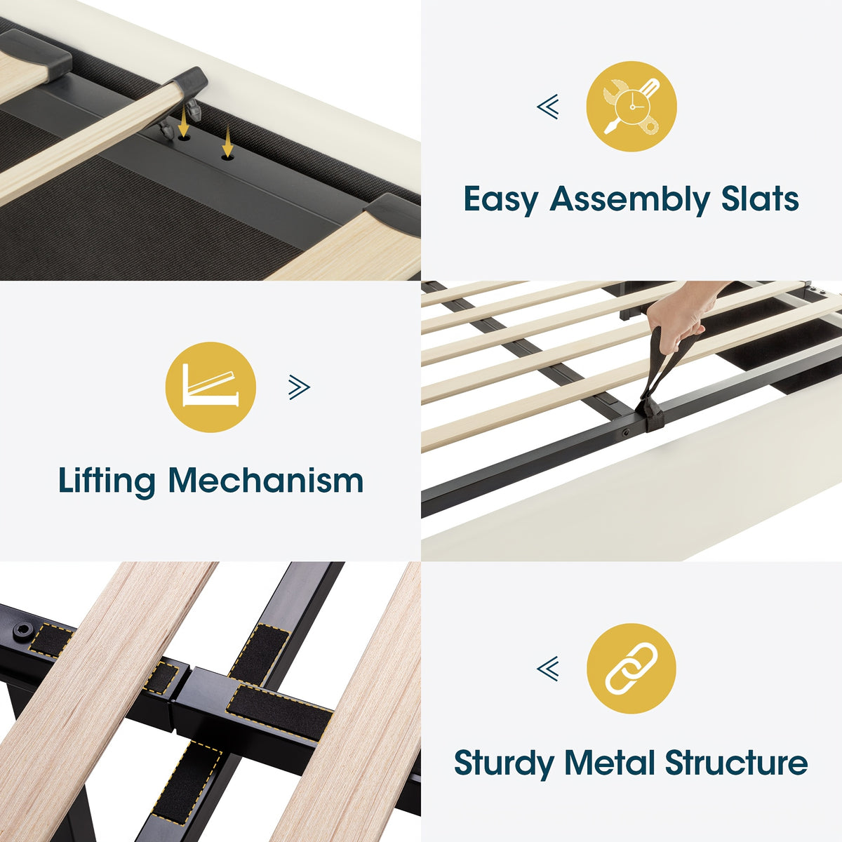 modern lift storage bed frame hydraulic lift bed - Temu