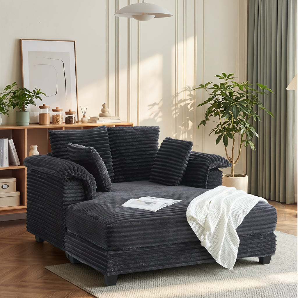 56 oversized corduroy sofa bed recliner sleeper - Temu