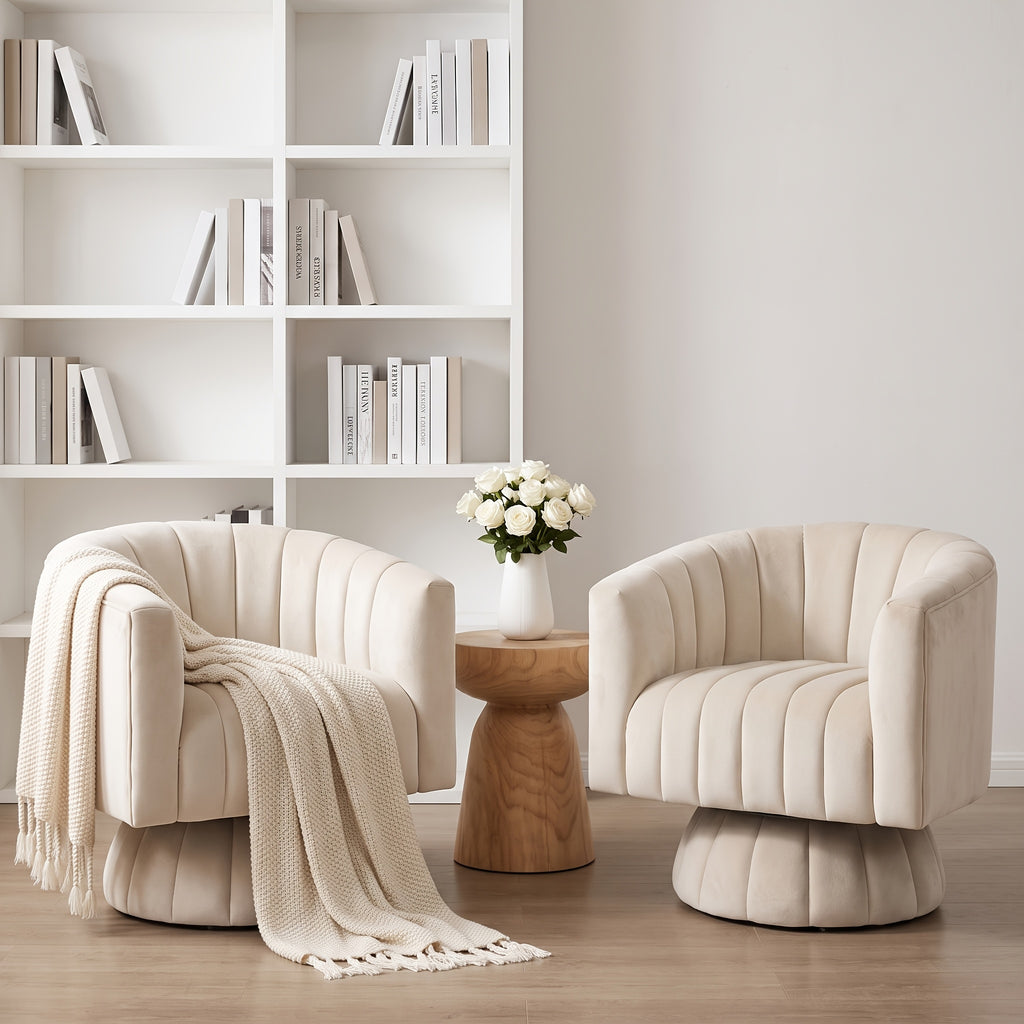 360 swivel   accent chair   century tufted velvet - Temu