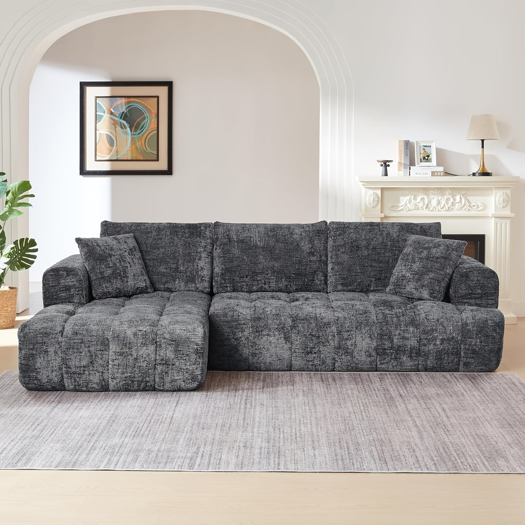 108   sectional sofa couch deep seat modern l - Temu