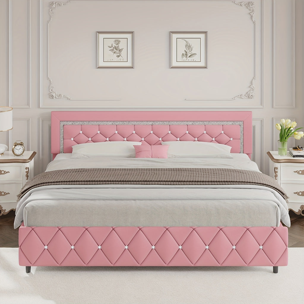 twin full queen king platform bed frame - Temu