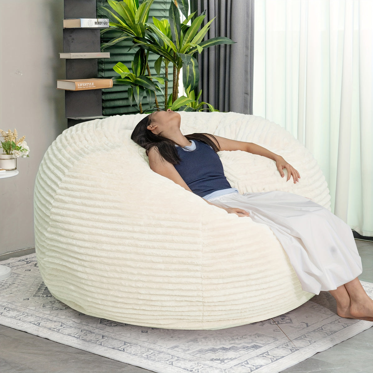 bean bag chair foam cushion ergonomic memory - Temu