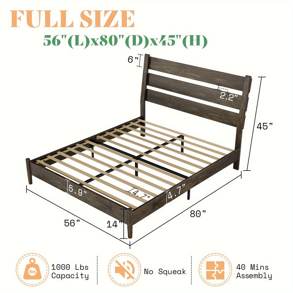 solid wood bed frame   century platform bed reclining - Temu