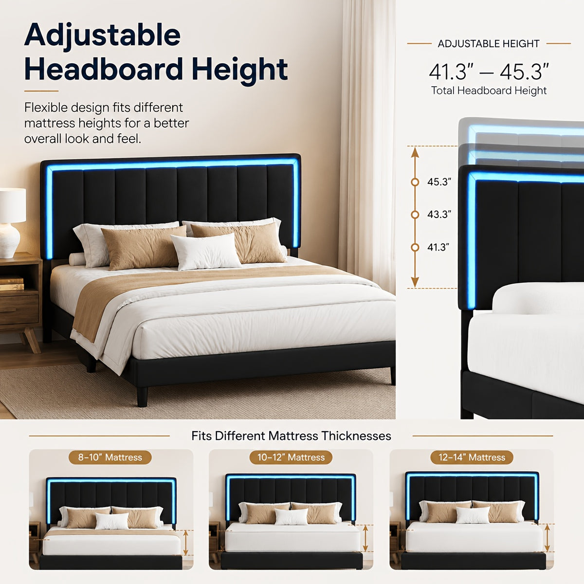 twin size bed frames pu leather metal twin bed frame - Temu