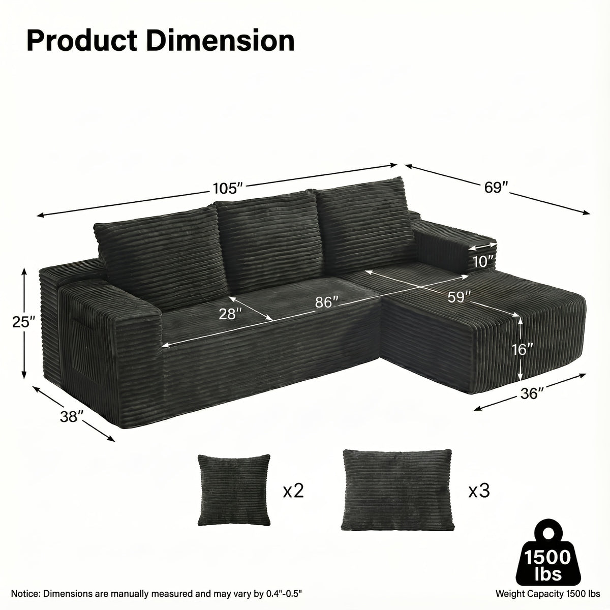 boneless couch living room modular sectional sofa plush - Temu