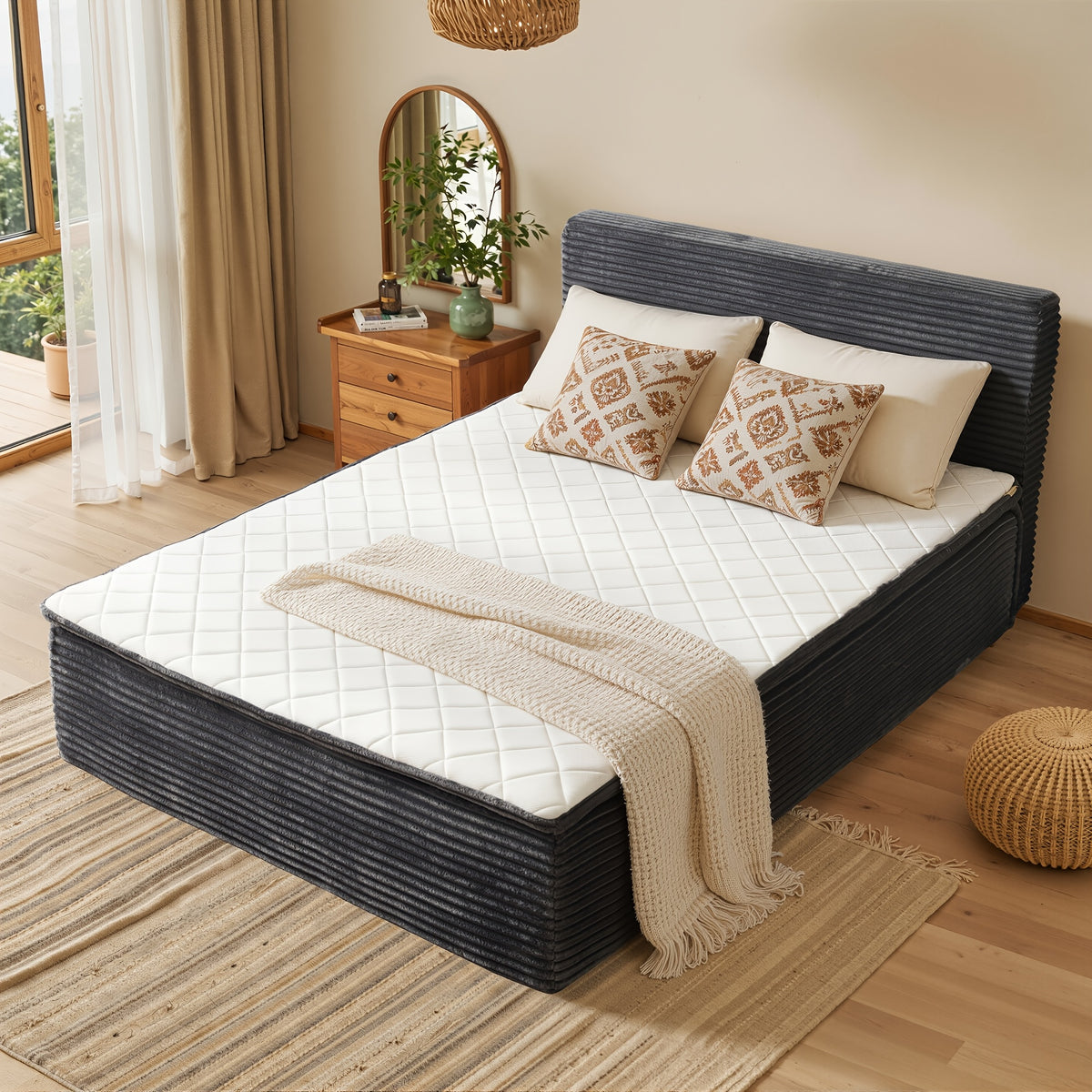 oversized compression sofa bed foam mattress removable - Temu