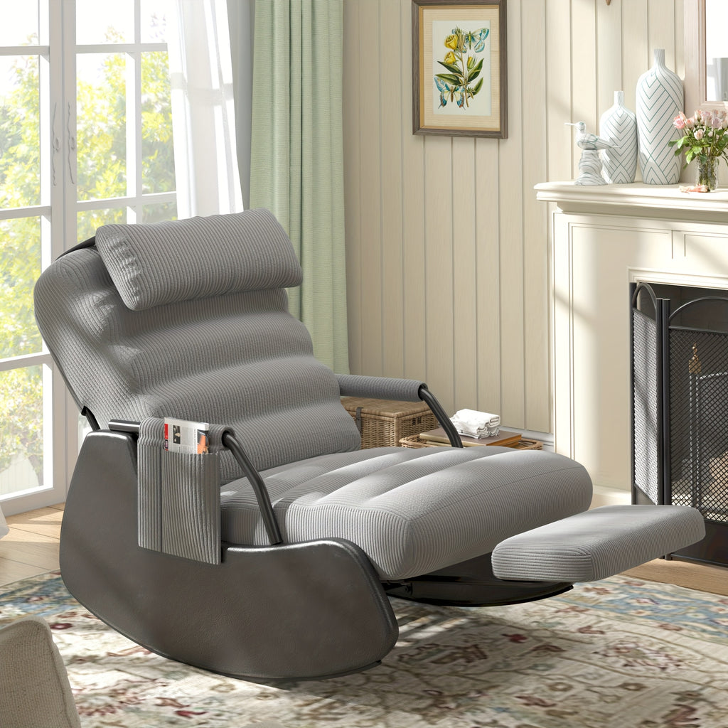 nursery glider rocking chair soft cushioned seat - Temu